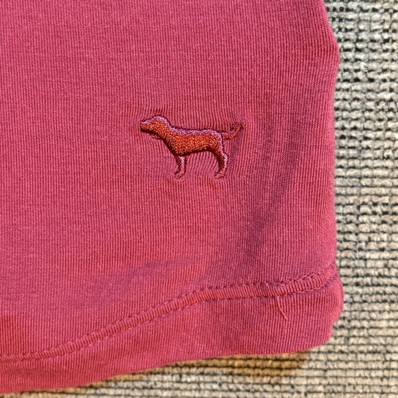 Victoria's Secret PINK Shirt Women's Small Mauve Pink SUPER SOFT Modal Tie Front - Picture 6 of 8